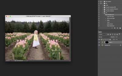 [FREE ACTION] Mirror a Background in Photoshop