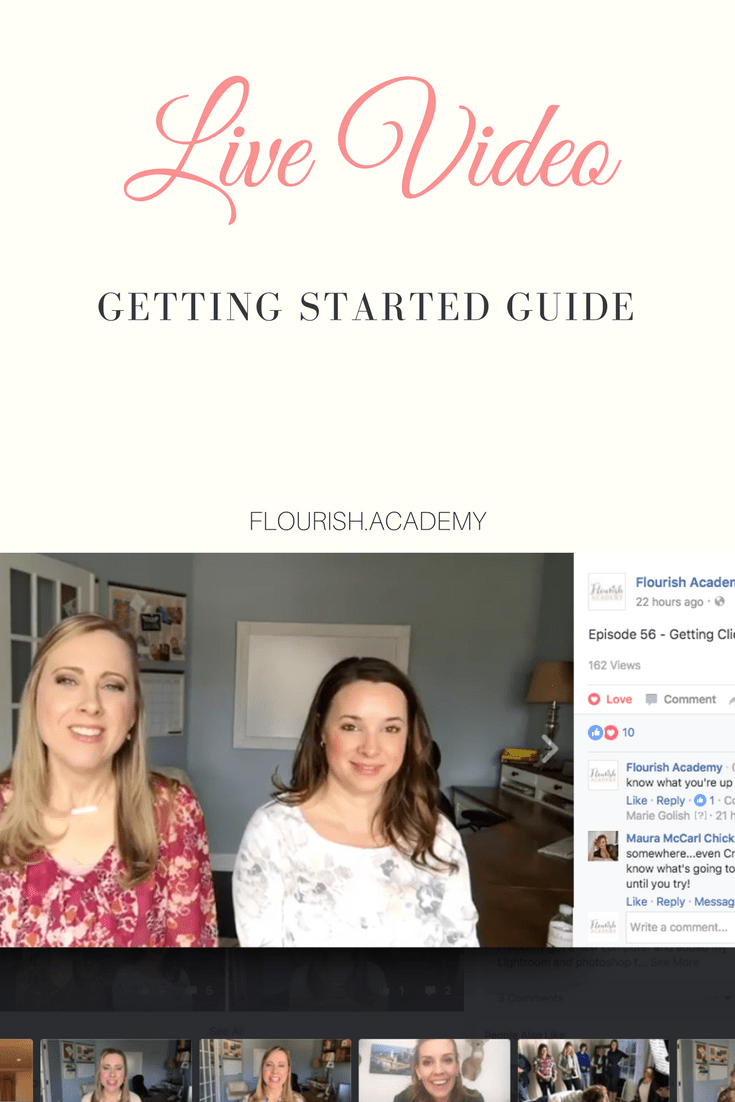 live video getting started guide photographers facebook